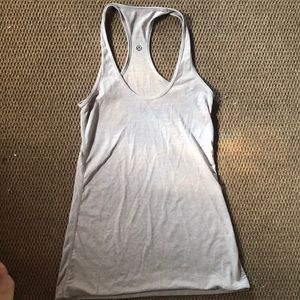 Grey lululemon tank